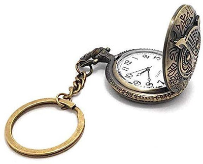GKM Latest Owl face design high quality pocket watch keychain Key Chain