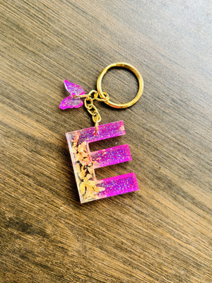 YARA CREATION E pink Key Chain