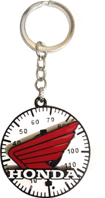 Honda Revolving Rotating rolling spinner Key Chain