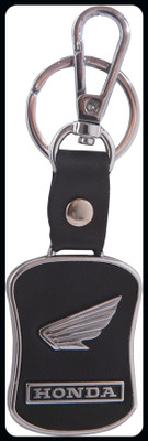 GSV NCC167 Honda Leather Locking Key Chain_J598 Key Chain