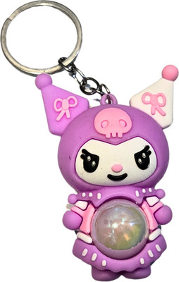 Funfob kuromi Pink Keychain Open Eye Collectible For Boys & Girls Gifting Key Chain