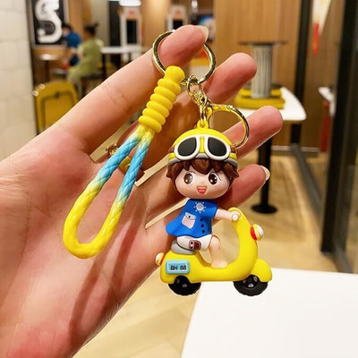 gtrp Action Character 3D Rubber Silicone For Car & Bike 017-New440 Key Chain