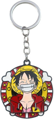 PEARLISH Luffy 360 Degree Roating Premium Quality Keychain Key Chain