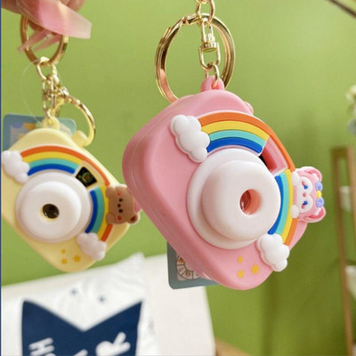 Sellon1 Camera Keychain with Bell – Random Color Pack of 2 Key Chain