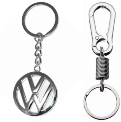 Jainsburys Combo of Volkswagen metal & Bukkle Hook keychain Key Chain