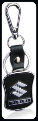 gtrp NCC169 Suzuki Leather Metal Locking Key Chain Key Chain-A Key Chain