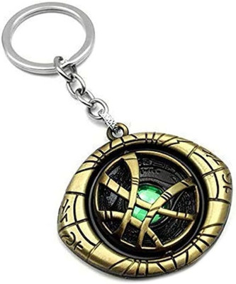SHRI JI Revolving Marvel Doctor Strange Eye Stone Keychain Key Chain