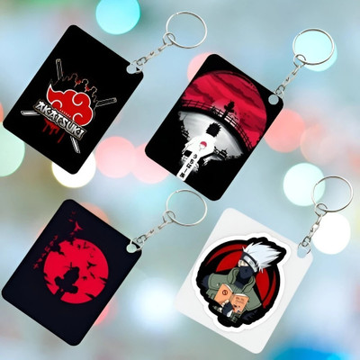 DFLEXPRINTS anime Premium keychain 4pcs Key Chain