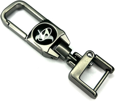FLAMBE Model Hyundai Fob Premium Quality Metal Keychain Key Chain