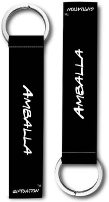 GIFTUATION Amballa I will be there for you / Pack of 2 lanyard Keychain Key Chain