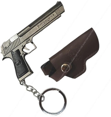 gtrp PUBG Gun Colt's TROOPER Revolver Metal Key Ring with Cover03 Key Chain
