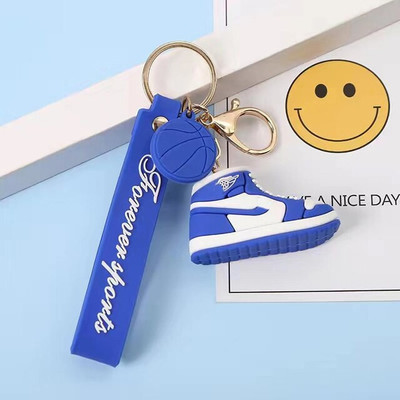 gtrp Creative Cartoon Soft Rubber ajshoes Keychain Cartoon Bag Pendant Trend Sneaker Key Chain