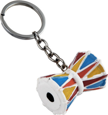 BLESSINGS Damru Multicolour Key Chain