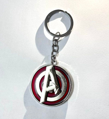 SHRI JI Highquality Metal Avengers A Keychain | Rotating Keychain | Spinning Keychain Key Chain