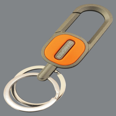 Qiang Ren AO4391 -Premium Hook Locking Heavy Metal key ring Key Chain