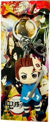 GKM Attractive Ninja Warrior Action figure cute boy 3d hook keychain Key Chain