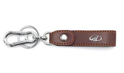 Jdp Novelty Premium Quality Leather Metal Keychain Hook.M-a-h-i-n-d-r-a Key Chain