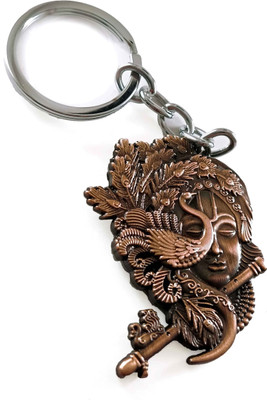 SGE89 Lord Krishna Kanha Metal Pack of 1 Brown Key Chain