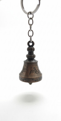 Havsol Antique Brass Bell Keychain Key Chain