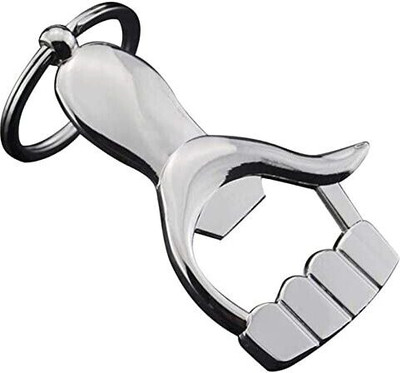 BBG FK_Exclusive Silver Hand Design Bottle Opener Key Chain