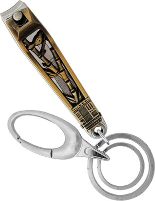 MGP FASHION Stainless Steel Sharp Nail Cutter Manicure for Men & Women Keyring Key Chain
