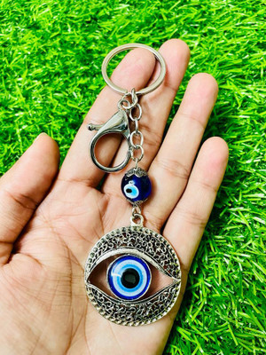 GKM Najar Battu Evil Eye premium quality metal keychain for men & woman Key Chain