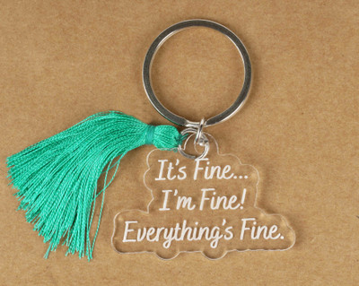 Inkdotpot ACY-912852-IDP-AKC-17A-2.5 INCHES Key Chain
