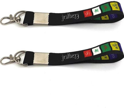 Dashify Combo Of Tibetan Ladakh Prayer Hook Keychain (Multicolour)_mk12 Key Chain
