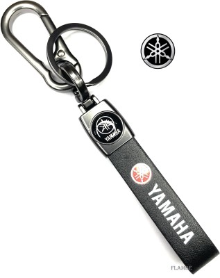 FLAMBE yamaha Bike Keychain premium Stainless steel Metal finish Key Chain