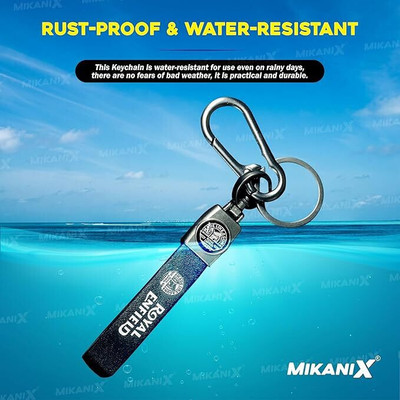 gtrp Key Ring With Locking Hook Suitable For Royal Enfield All Bikes 04-New156 Key Chain