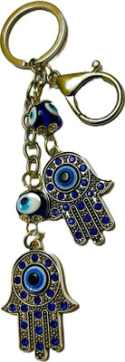 GKM Najar Battu Evil Eye Protecting Hand premium quality metal keychain Key Chain