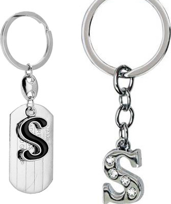 ShopTop Combo Letter S metal key chain for men/women Key Chain