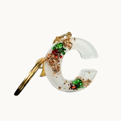 ADW CRAFT'S New Stylish Key Chain WHITE-KYCH-C Key Chain