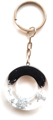 Swasti RESIN BLACK KEYCHAIN-O Key Chain