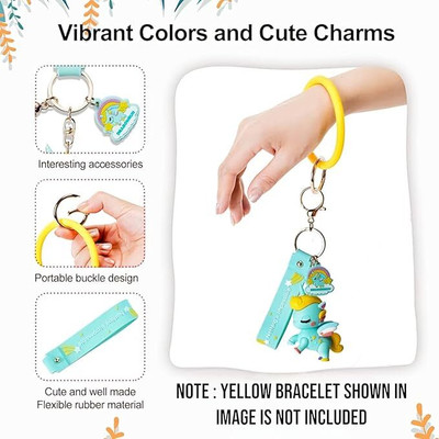 gtrp Green Unicorn Cute Keychain Gift - Kawaii Anime Key chain 02 Key Chain