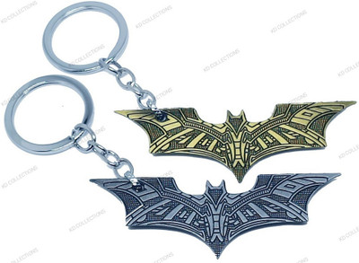 kd collections KD-173-174 Batman Keychain For Bike & Cars Combo Key Chain
