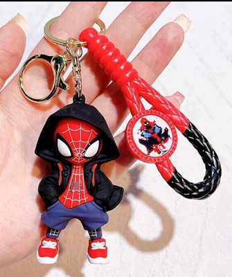 Jainzon Cartoon Character 3D Silicone PVC Rubber Hook keyring Key Chain