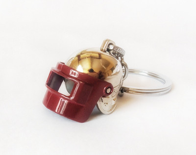Trunkin TRN-650 PUBG SMALL SPETSNAZ HELMET RED+SILVER Key Chain