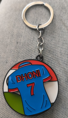 mik DHONI IDOL CRICKET PLAYER SPINNER Key Chain