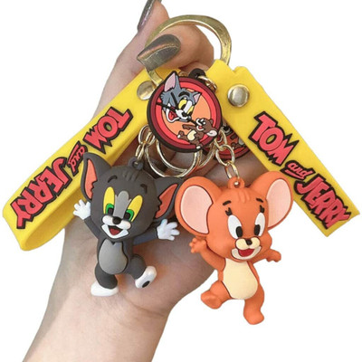 gtrp keychain-Tom and Jerry Cute 2 Piece | and Bag Hanging latest Key Chain