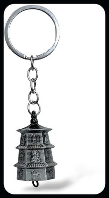 Meeko.com Guardian Bell For Bike Car Keys Protection Gifting Good Luck Tibetan-KC Key Chain