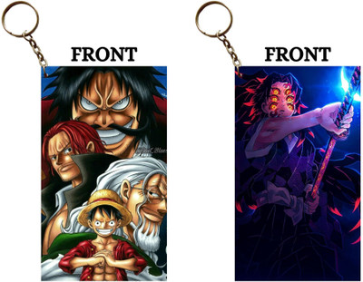 Hariyaali Enterprises LLP LUFFY'S GLORY × UPPER MOON 1 Unique Style 2 pcs Combo Key Chain