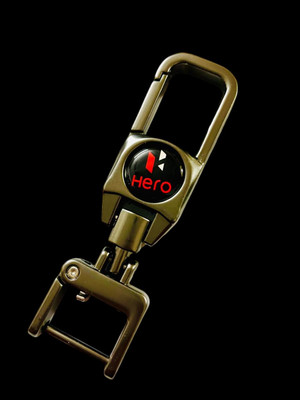 gtrp Metal Keychain Side Logo Keychain Premium and Stylish Design | Black Color 15 Key Chain