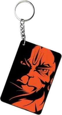 dk printing jai hanuman printed woodan keychain Key Chain