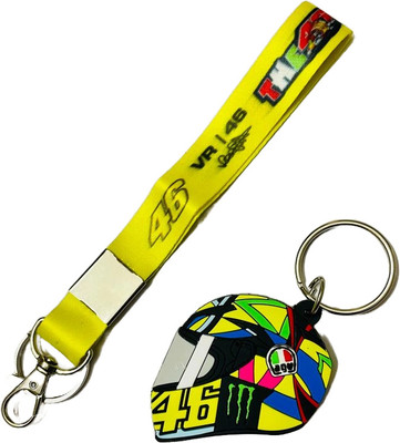 GKM Latest Design VR46 high quality keychain for bikes Key Chain