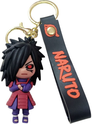 PEARLISH Madara Uchiha 3D Naruto Anime Keychain Key Chain
