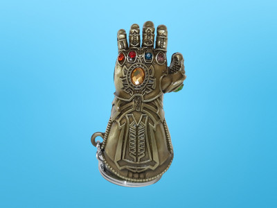 BotanicVibes THANOS INFINITY GAUNTLET Key Chain (Gold) Key Chain