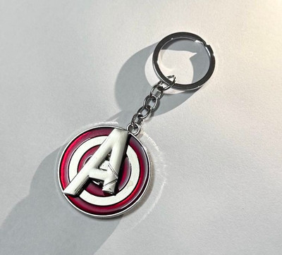 SHRI JI High-quality Metal Avengers A Keychain | Rotating Keychain Key Chain