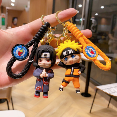 AshandRoh 3D Character Silicone,Unbrekable Cute Cartoon Keyring for Backpack Key Chain