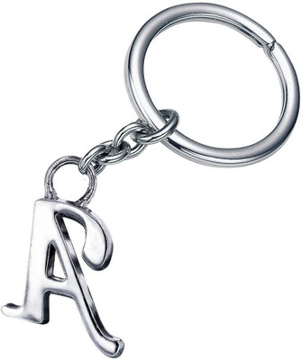 gtrp key Chain-kye-Stainless Steel Alphabet A Pendant Key chains Key Chain